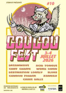 Affiche CoucouFest 2026 10ème édition